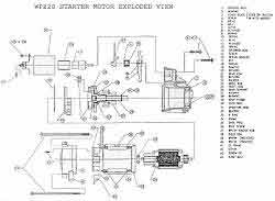wp220 starter exploded view